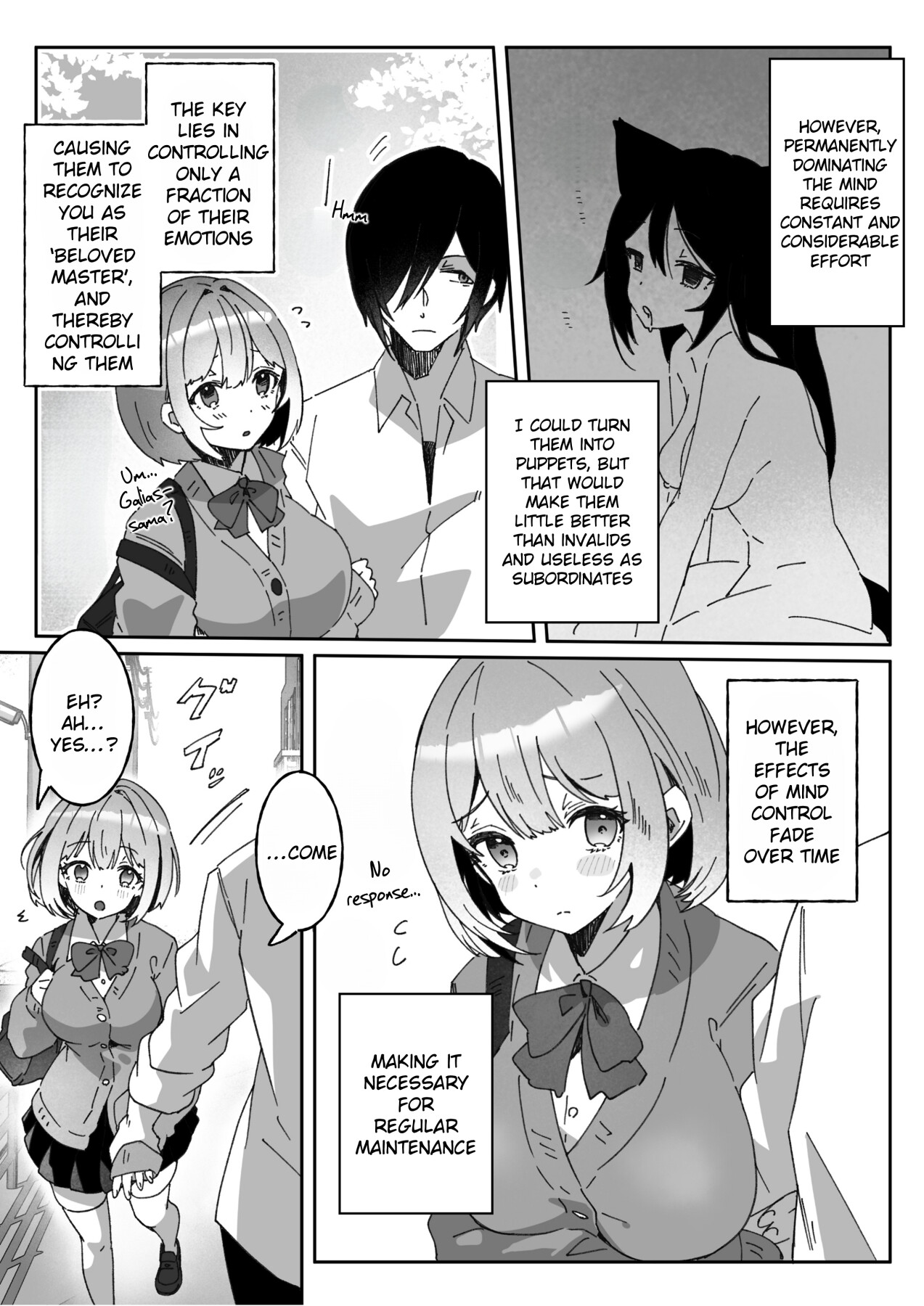 Hentai Manga Comic-Brainwashed Girls' Subordination Level Confirmation Record 2-Read-5